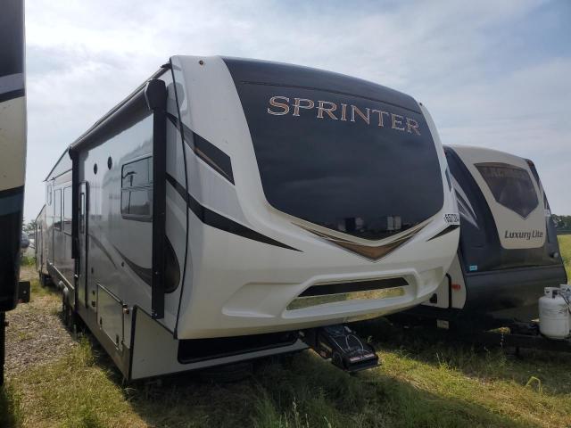 4YDF32B26M1533172 - 2021 KEYSTONE SPRINTER WHITE photo 1