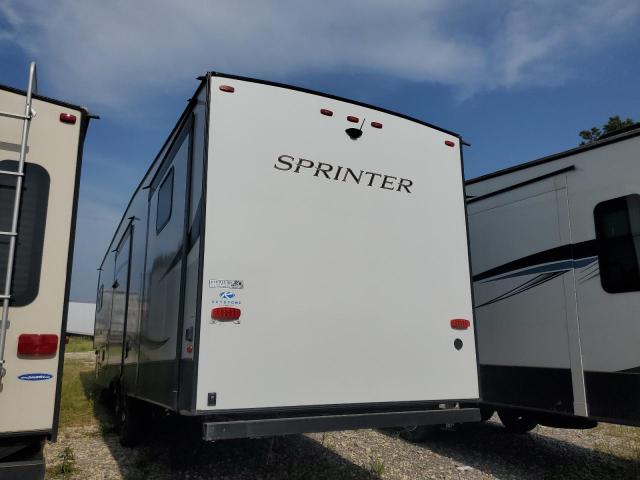 4YDF32B26M1533172 - 2021 KEYSTONE SPRINTER WHITE photo 3