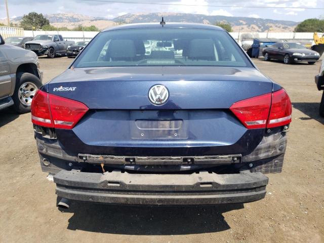 1VWAP7A35DC066787 - 2013 VOLKSWAGEN PASSAT S BLUE photo 6