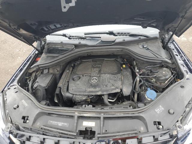 4JGDA5HB3FA534464 - 2015 MERCEDES-BENZ ML 350 4MATIC BLUE photo 11