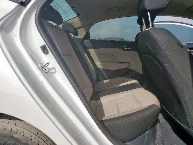 3KPC24A64NE171852 - 2022 HYUNDAI ACCENT SE WHITE photo 10