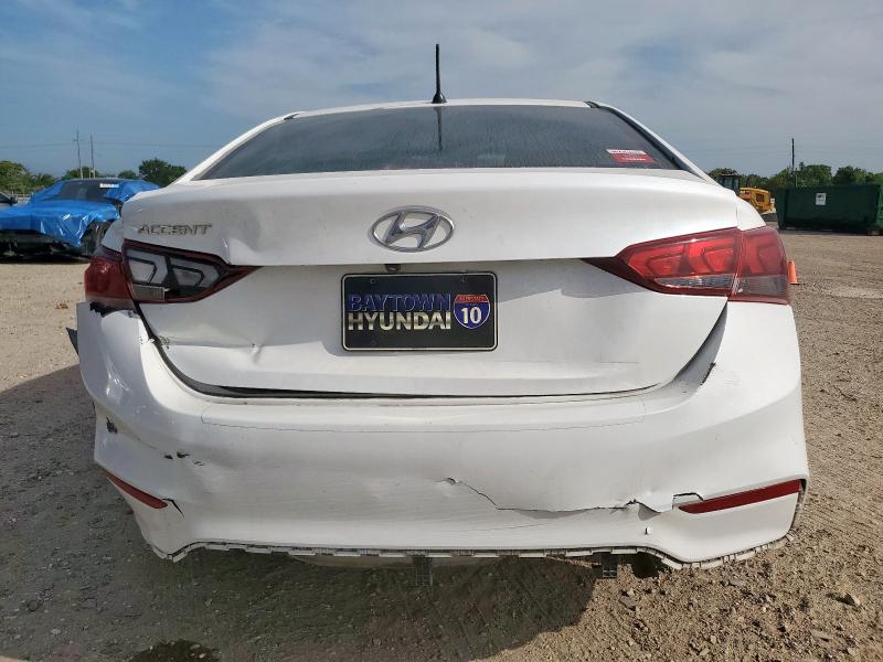 3KPC24A64NE171852 - 2022 HYUNDAI ACCENT SE WHITE photo 6