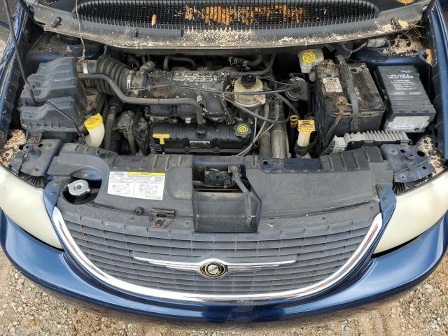 2C4GP74L22R762469 - 2002 CHRYSLER TOWN & COU EX BLUE photo 12