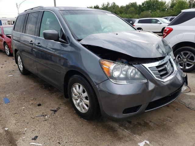 5FNRL3H47AB081315 - 2010 HONDA ODYSSEY EX GRAY photo 4