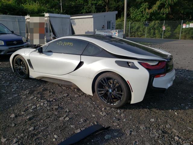 WBY2Z2C51FV674492 - 2015 BMW I8 WHITE photo 2