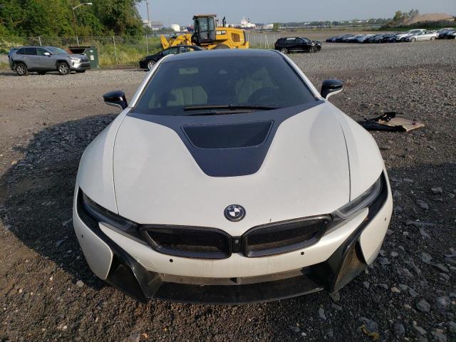 WBY2Z2C51FV674492 - 2015 BMW I8 WHITE photo 5