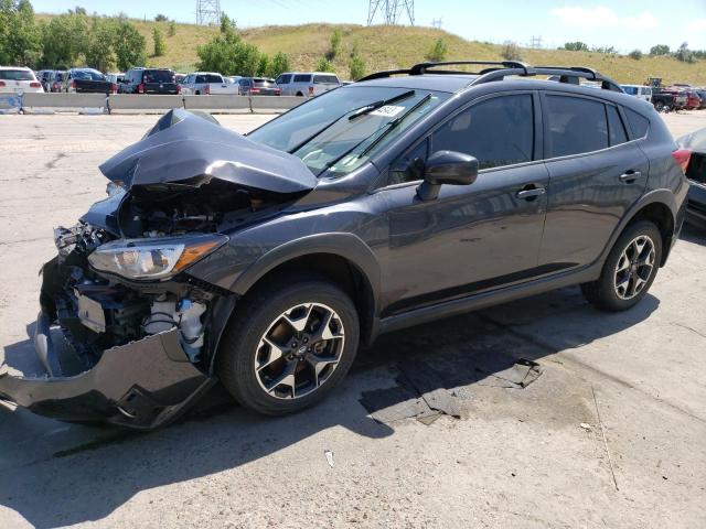 JF2GTACC0K8329739 - 2019 SUBARU CROSSTREK PREMIUM GRAY photo 1