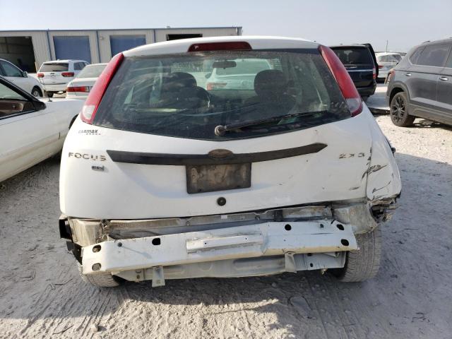 1FAFP31N46W161299 - 2006 FORD FOCUS ZX3 WHITE photo 6