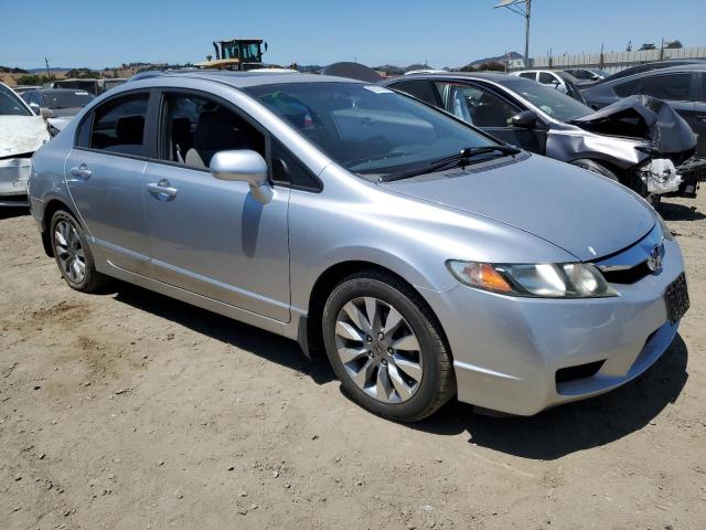 19XFA1F83AE014980 - 2010 HONDA CIVIC EX SILVER photo 4