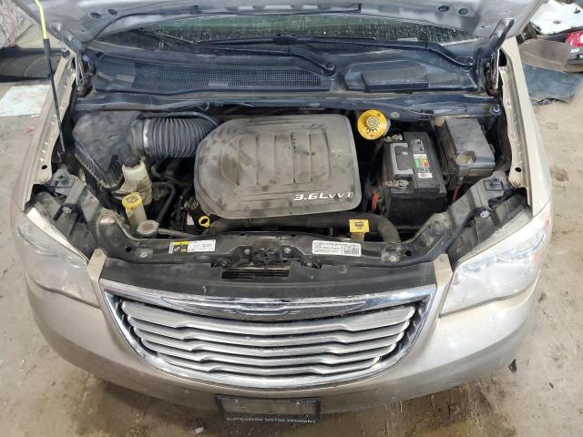 2C4RC1CG1ER235159 - 2014 CHRYSLER TOWN & COU TOURING L GRAY photo 12