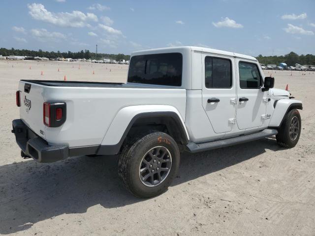 1C6HJTFG0ML559971 - 2021 JEEP GLADIATOR OVERLAND WHITE photo 3