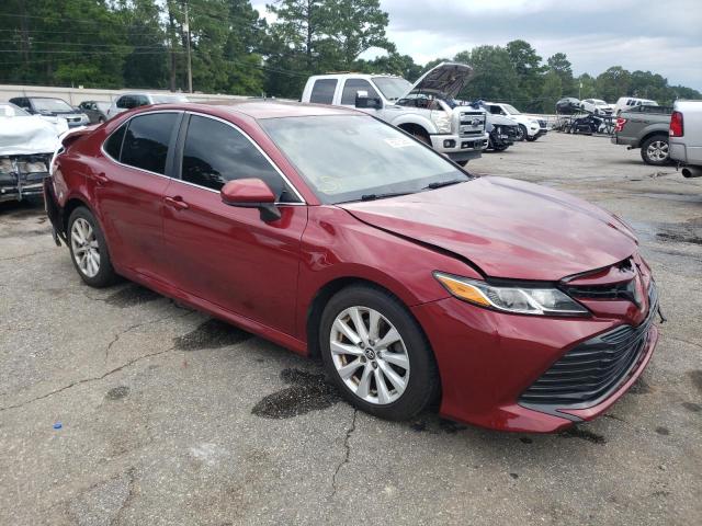 4T1B11HK6JU621797 - 2018 TOYOTA CAMRY L RED photo 4