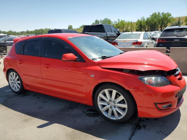 JM1BK34L291248573 - 2009 MAZDA SPEED 3 RED photo 4