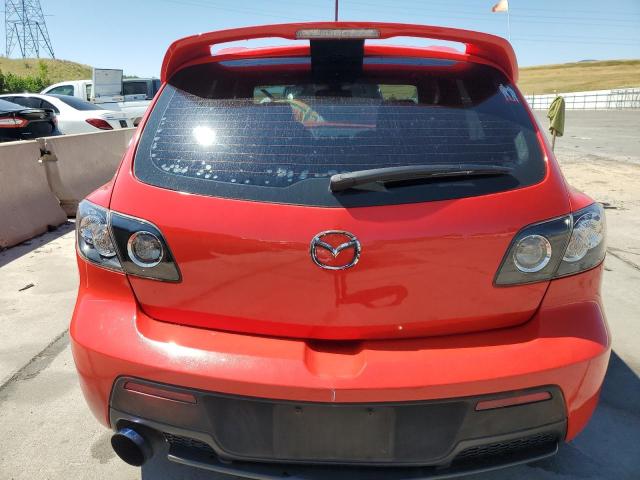 JM1BK34L291248573 - 2009 MAZDA SPEED 3 RED photo 6