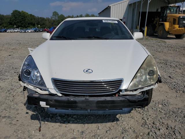 JTHBA30G655108278 - 2005 LEXUS ES 330 WHITE photo 5