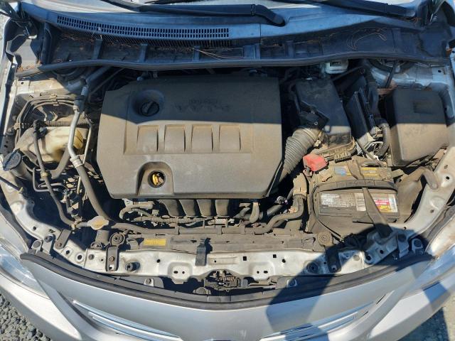 5YFBU4EE1DP161722 - 2013 TOYOTA COROLLA LE BASE SILVER photo 11