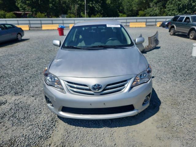 5YFBU4EE1DP161722 - 2013 TOYOTA COROLLA LE BASE SILVER photo 5