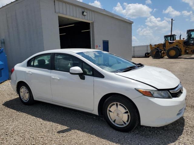 2HGFB2F65CH527299 - 2012 HONDA CIVIC HF 白色 照片 4