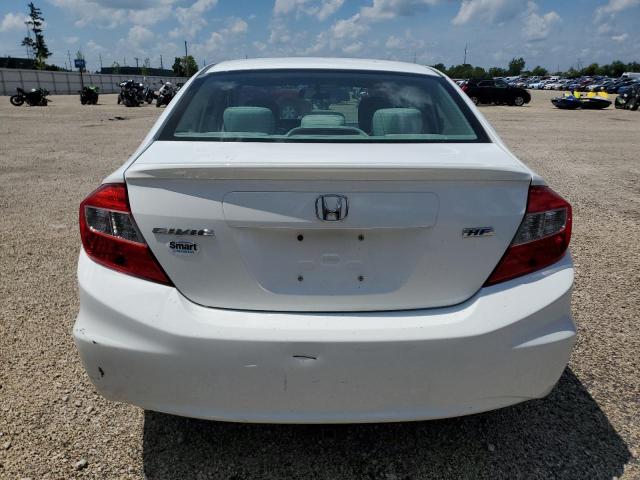 2HGFB2F65CH527299 - 2012 HONDA CIVIC HF 白色 照片 6