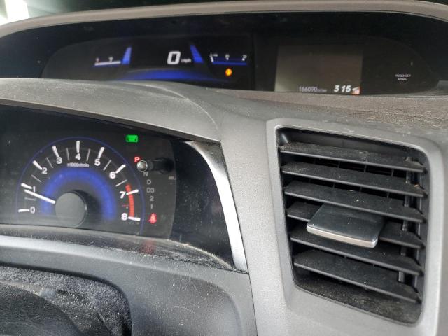 2HGFB2F65CH527299 - 2012 HONDA CIVIC HF 白色 照片 9