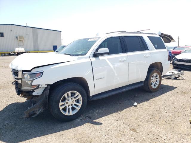 1GNSCBKC2JR100818 - 2018 CHEVROLET TAHOE C1500 LT WHITE photo 1