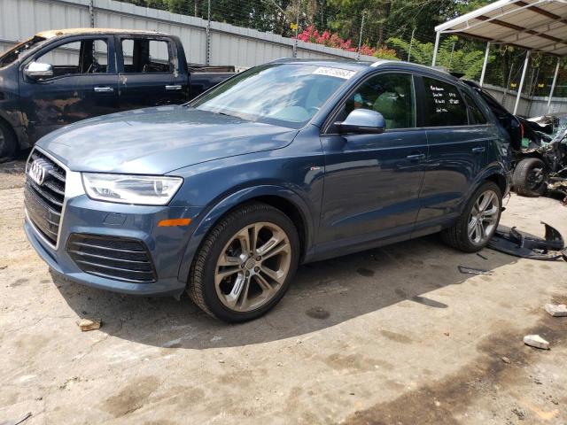 WA1ECCFS6JR001975 - 2018 AUDI Q3 PREMIUM BLUE photo 1