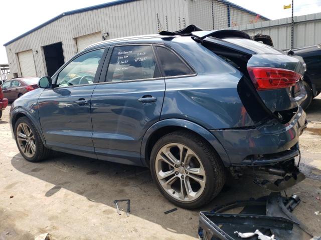 WA1ECCFS6JR001975 - 2018 AUDI Q3 PREMIUM BLUE photo 2