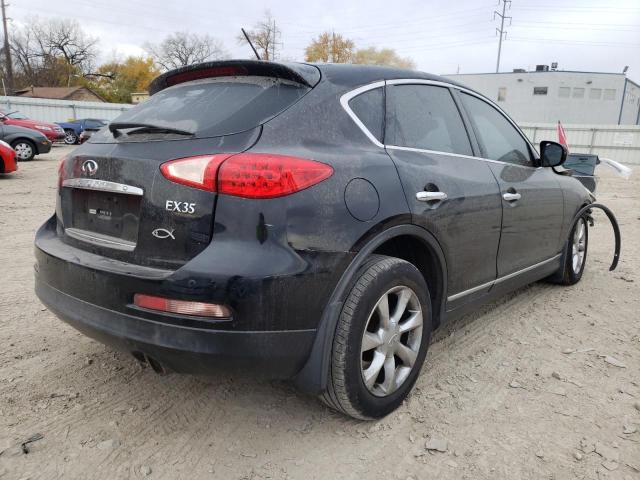 JNKAJ09E08M303847 - 2008 INFINITI EX35 BASE შავი ფოტო 4