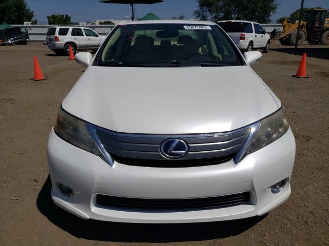 JTHBB1BA1A2033852 - 2010 LEXUS HS 250H WHITE photo 5