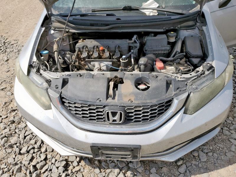 19XFB2F58DE063539 - 2013 HONDA CIVIC LX SILVER photo 11