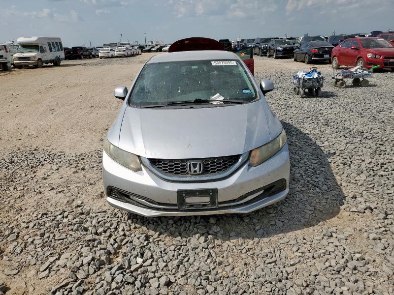 19XFB2F58DE063539 - 2013 HONDA CIVIC LX SILVER photo 5