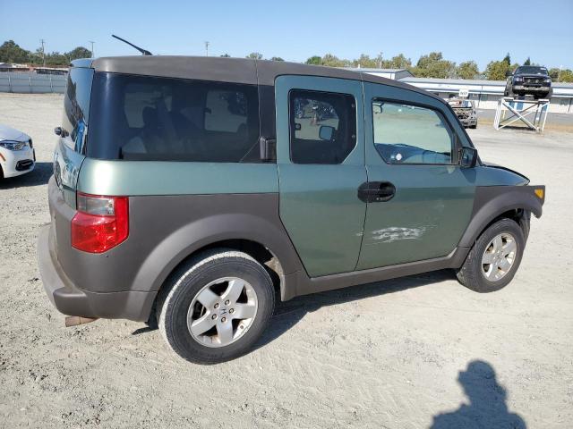 5J6YH28504L033909 - 2004 HONDA ELEMENT EX GREEN photo 3