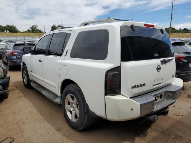 5N1AA08A86N733578 - 2006 NISSAN ARMADA SE WHITE photo 2