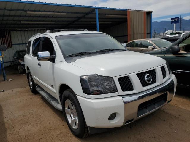 5N1AA08A86N733578 - 2006 NISSAN ARMADA SE WHITE photo 4