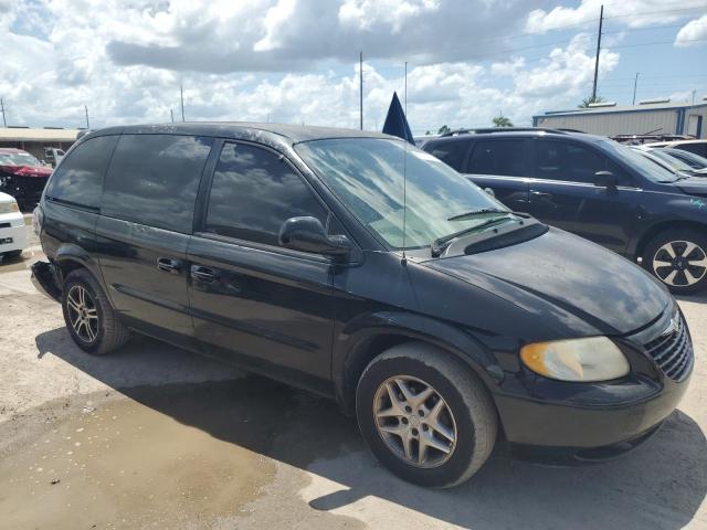 1C4GJ45343B119300 - 2003 CHRYSLER VOYAGER LX BLACK photo 4