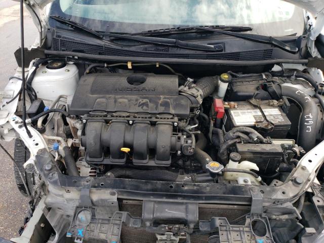 3N1AB7AP5JY258155 - 2018 NISSAN SENTRA S WHITE photo 11