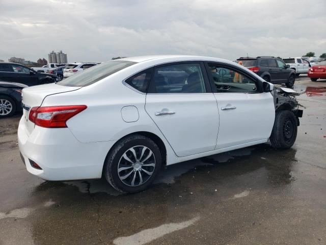 3N1AB7AP5JY258155 - 2018 NISSAN SENTRA S WHITE photo 3