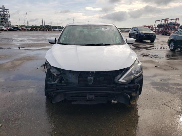 3N1AB7AP5JY258155 - 2018 NISSAN SENTRA S WHITE photo 5