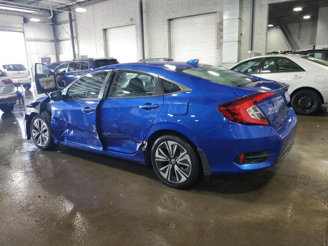 19XFC1F39GE015929 - 2016 HONDA CIVIC EX BLUE photo 2