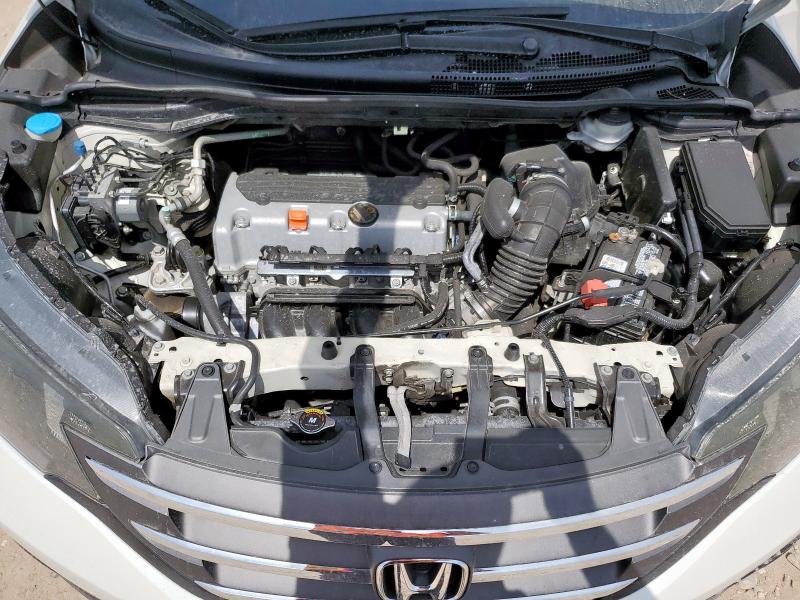 5J6RM3H73DL038237 - 2013 HONDA CR-V EXL WHITE photo 12