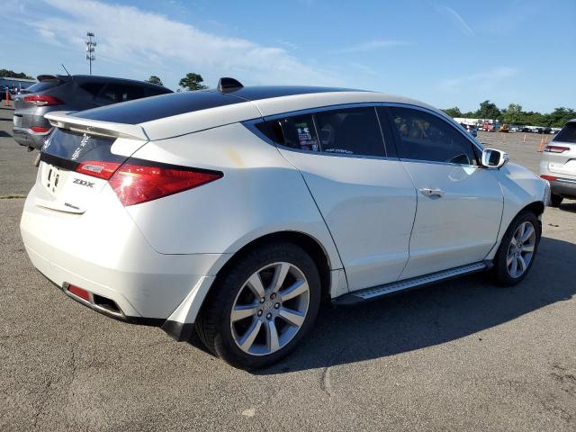 2HNYB1H61AH500719 - 2010 ACURA ZDX ADVANCE أبيض صورة 3