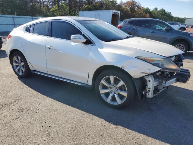 2HNYB1H61AH500719 - 2010 ACURA ZDX ADVANCE أبيض صورة 4