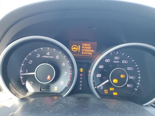 2HNYB1H61AH500719 - 2010 ACURA ZDX ADVANCE أبيض صورة 9