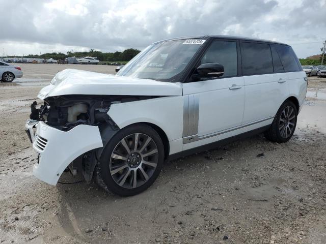 SALGV3TF2FA237120 - 2015 LAND ROVER RANGE ROVE AUTOBIOGRAPHY WHITE photo 1