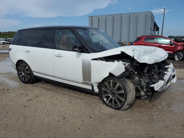 SALGV3TF2FA237120 - 2015 LAND ROVER RANGE ROVE AUTOBIOGRAPHY WHITE photo 4