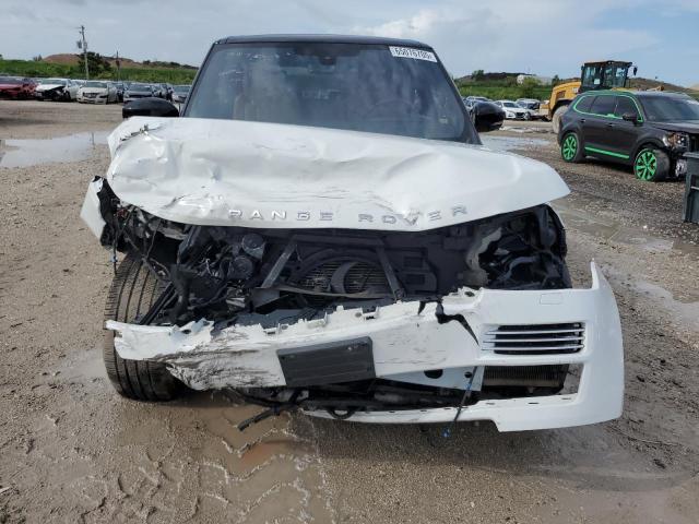 SALGV3TF2FA237120 - 2015 LAND ROVER RANGE ROVE AUTOBIOGRAPHY WHITE photo 5