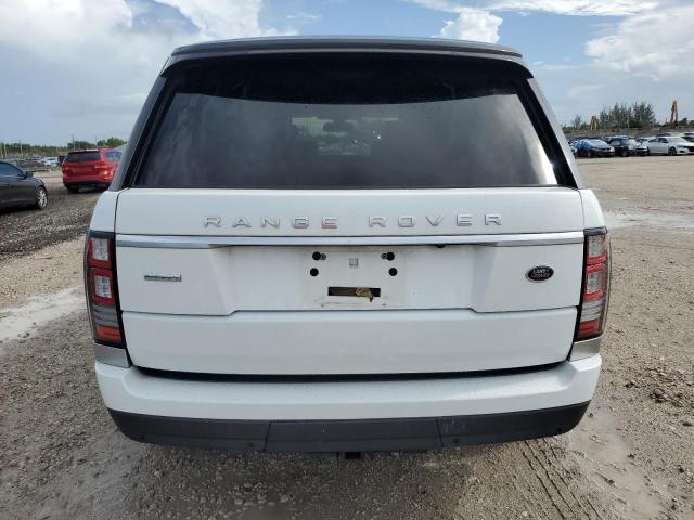 SALGV3TF2FA237120 - 2015 LAND ROVER RANGE ROVE AUTOBIOGRAPHY WHITE photo 6
