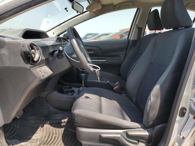 JTDKDTB39F1579000 - 2015 TOYOTA PRIUS C SILVER photo 7