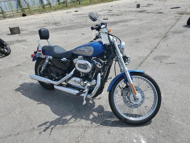 1HD1CT3109K430242 - 2009 HARLEY-DAVIDSON XL1200 C BLUE photo 1