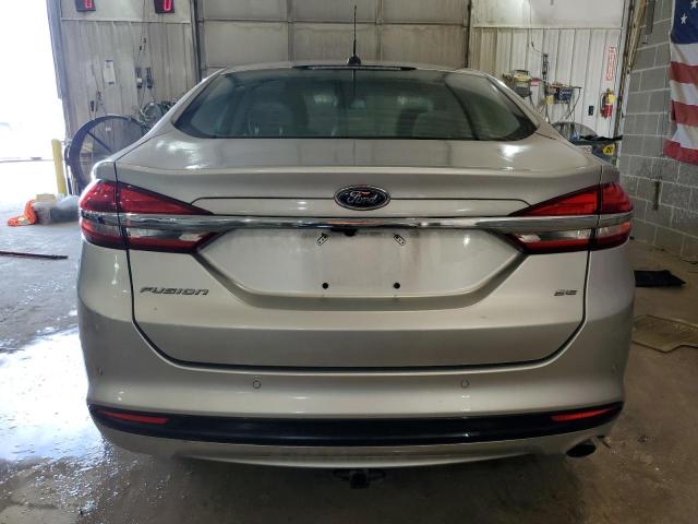 3FA6P0H71JR125779 - 2018 FORD FUSION SE SILVER photo 6